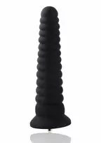 HiSmith Hismith KlicLok Dildo 25 cm Premium Silicone Attachment Black
