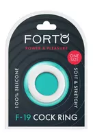 Forto FORTO F-19 Two-Tone Silicone C-Ring Black & White Adjustable