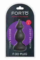 Forto FORTO F-30 POINTER Small Black Premium Silicone Bead Model