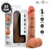 MR. INTENSE DILDOS MR INTENSE Gary L Ultra-Realistic Silicone Model 23cm O4.7cm Suction Cup