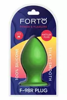 Forto FORTO F-98R Rattler Cone Medium Green Premium Silicone Plug
