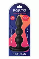 Forto FORTO F-42R Rattler Spiral Beads Black Premium Silicone 100%