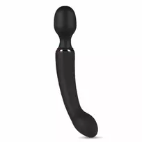Lush Lush Gia Dual Motor Vibrator Black Silicone with Flexible Design
