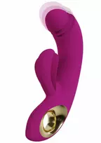 Xocoon Harmony DualTouch Rechargeable Silicone Dual Motor Massager Pink