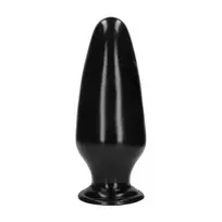 Ouch! by Shots Mega X Anal Plug 29 cm Black - Large Suction Cup Base, European Design