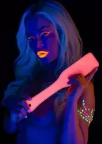 Taboom TABOOM Glow in the Dark Paddle Vegan Leather, Luminous Finish