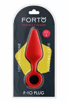 Forto FORTO F-10 Silicone Plug Large Red with Pull Ring - Premium Flexible Design