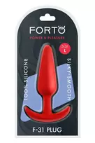 Forto FORTO F-31 Plug Large Red Premium Silicone Flexible System