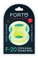 Forto FORTO F-20 Balls Stretcher Large Glow Premium Silicone Ring