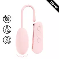 Loveline by Shots Loveline Felicite Paris Collection Pink Egg Vibrator 10-Function Tester