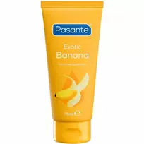 PASANTE PASANTE Banana Water-Based Lubricant 75ml - Exotic Flavour, Vegan, Paraben-Free