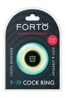 Forto FORTO F-19 Two-Tone Silicone C-Ring Black & Glow Flexible Design