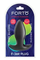 Forto FORTO F-36R Rattler T Plug Black Premium Silicone Medium Anchor Base