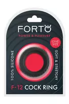 Forto FORTO F-12 35mm Black Silicone Comfort Ring, Flexible Design