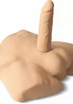 Silex-D Silex-D Silicone Demi Torso Small Model 7" Apollo S, Liquid Silicone, 23cm