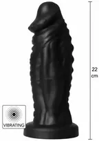 HIDDEN DESIRE Devil Monster Silicone Intimate Machine with Suction Base, Large, Black