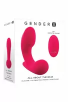 Evolved GENDER X All About The Bass Remote-Controlled Vibrating System, Black