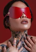 Taboom Taboom Avantgarde Blindfold Premium Adjustable Black Mask