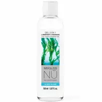 MIXGLISS Mixgliss 2-in-1 Water-Based Lubricant & Nuru Massage Gel 150ml Algae