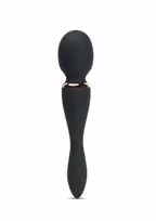 Nu Sensuelle Alluvion XLR8 Wand Dual Motor Flexible Rechargeable Massager Black