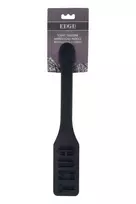 Sportsheets Edge Silicone Paddle Dual-Sided Metal Handle Black