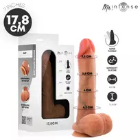 MR. INTENSE DILDOS MR INTENSE Gary S Silicone Model 17.8 cm with Suction Cup, Anatomical Finish