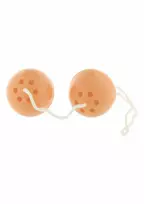 Rubber Balls Duo Ball Set - Flexible Silicone, Discreet Design