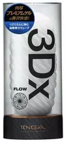 Tenga 3Dx FLOW Intimate Machine with 3D Relief Texture, Reusable, 14.5 cm