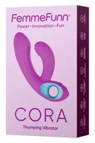 Femme Funn FemmeFunn Cora Purple - Dual Motor Thumping & Vibrating System, 16.5 cm