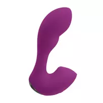 Playboy Arch G-Spot Vibrator Purple - Flexible Dual-Action, 10 Modes