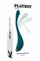 Evolved PLAYBOY Pinpoint Perfection Flexible Precision Vibrator 9 Modes Pink