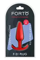 Forto FORTO F-31 Plug Medium Red Premium Silicone Flexible Anchor Base