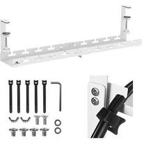 Maclean under-desk cable organizer, max. load 5kg, max. 728mm, white, MC-103 W MC-103 W