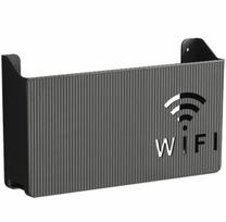 ATL Sieninė lentyna Wi-Fi maršrutizatoriui (Juoda)