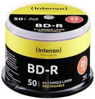 „Intenso Blu-ray“ diskas, 6 kartų greitas, „Cakebox 50“, 25GB
