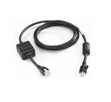 Zebra Cable, DC power cord 4-slot cradle