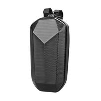 4L Durable Bike Handlebar Storage Bag Waterproof EVA Front Frame with Leather Customizable Size for Cycling EVA+PU&Unisex juoda