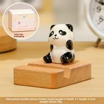 Panda Phone Stand Cute Resin Desk Accessory For Office Gifts And Home Decor Cute