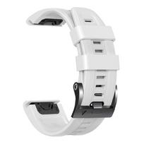 22mm 26mm Silicone Strap For Garmin Fenix 7X 7 6 6X Pro 5 5X Plus Epix Gen 2 Quick Release Screw Buckle Watch Band Bracelet Belt QuickFit 22mm Width balta