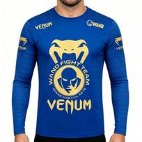 Long Sleeve Compression Shirt MMA Training Fitness Athletic Top Breathable Elastic Quick-Dry 4XL
