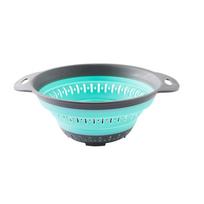 Collapsible Silicone Vegetable Drainer Food Grade Multi-purpose Fruit Wash Basket for Home Kitchen Outdoor Picnic A3