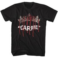 Carrie 1976 Horror Movie Bloody Prom Queen Tiara Sissy Spacek Men's T Shirt S