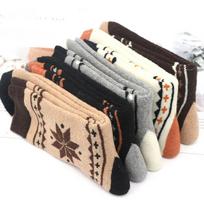 5Pairs Snow Cotton Socks Men Mid-Calf Wool Tube Socks Retro Thicken Socks Winter  Autumn Winter Style M