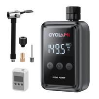 CYCLAMI Electric Air Pump for Bicycles, 150PSI, High Pressure Filling, juoda