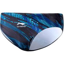 Li Ning vyriškos maudymosi šortai juodi mėlyni LSKV387-1 XL blue