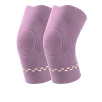 Thickened Warm Knee Pad Heat-Retaining Knee Protector Thermal  Leg Warmer  Cold-Proof M violetinė