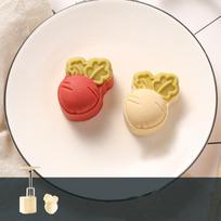 Non-Stick Chinese Pastry Embossing Mold Food-Grade Cookie Mold  Mid-Autumn Festival Radish