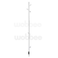 Wobbee CHESTER elektrinė rankšluosčių kabykla 150x14cm baltos spalvos