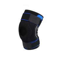 1Pcs Hinged Knee Brace Support with Strap&Side Patella Stabilizers for Pain Relief, Arthritis, Meniscus Tear, ACL, Recovery juoda/mėlyna