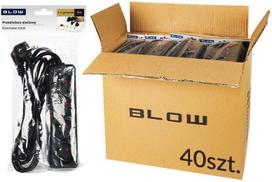 Blow 98-564# Tinklo prailgintuvas PR-470P 4 lizdų su įžeminimu 3m juodas 3x1.5mm pakuotė